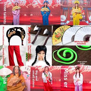 江南四大才子古装服装伴郎服年会小品搞笑演出服全套唐伯虎点秋香