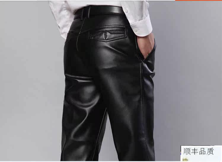 Pantalon cuir homme en vrac pour hiver - Ref 1483132 Image 4