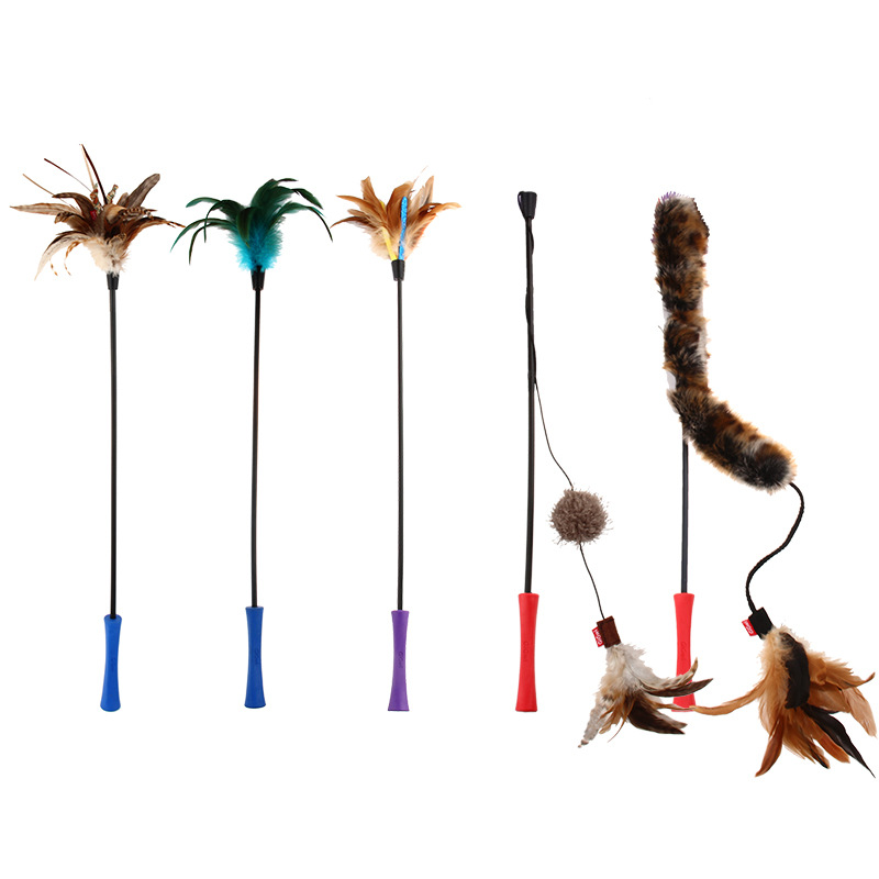 gigwi上宅贵为弹力毛绒逗猫神器