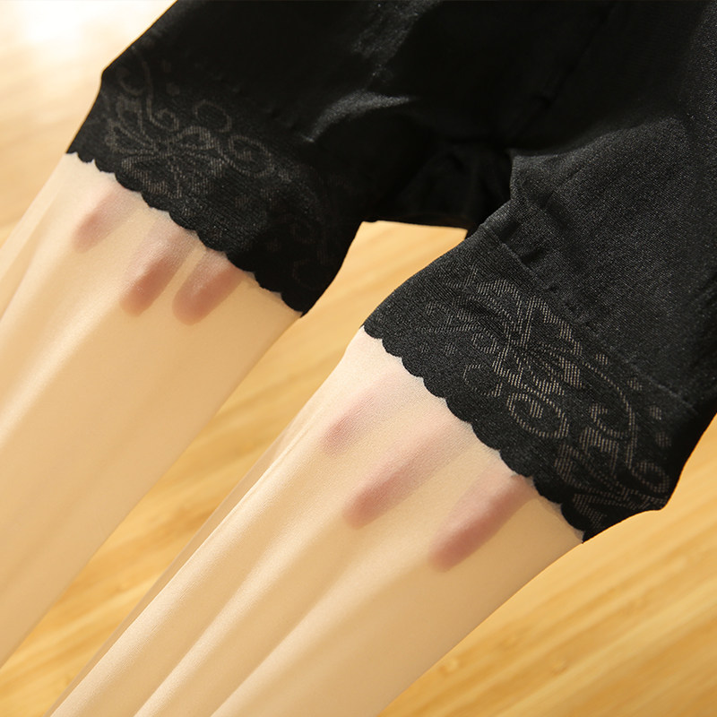 2双防狼袜夏季女防勾安全裤防走光二合一连裤袜10d任意剪大码丝袜