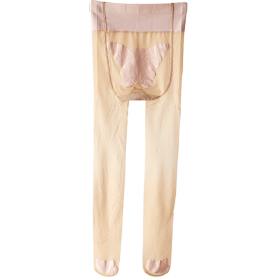 蝴蝶性感比基尼连裤超薄防滑SK袜