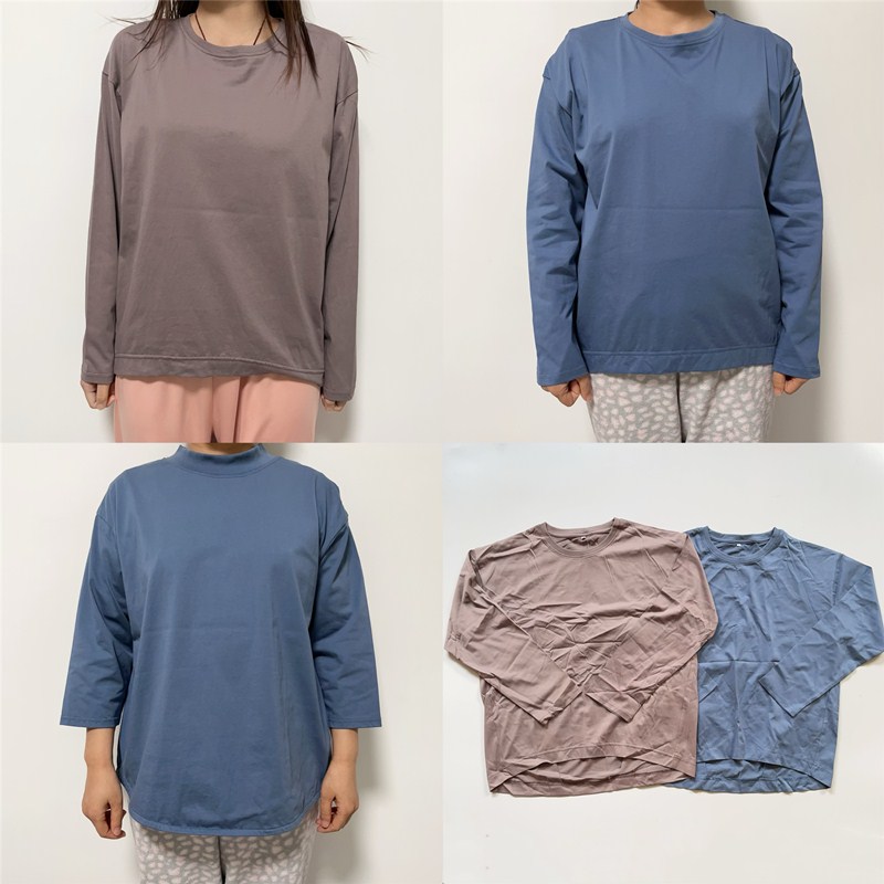 全棉女家居休闲上衣外贸