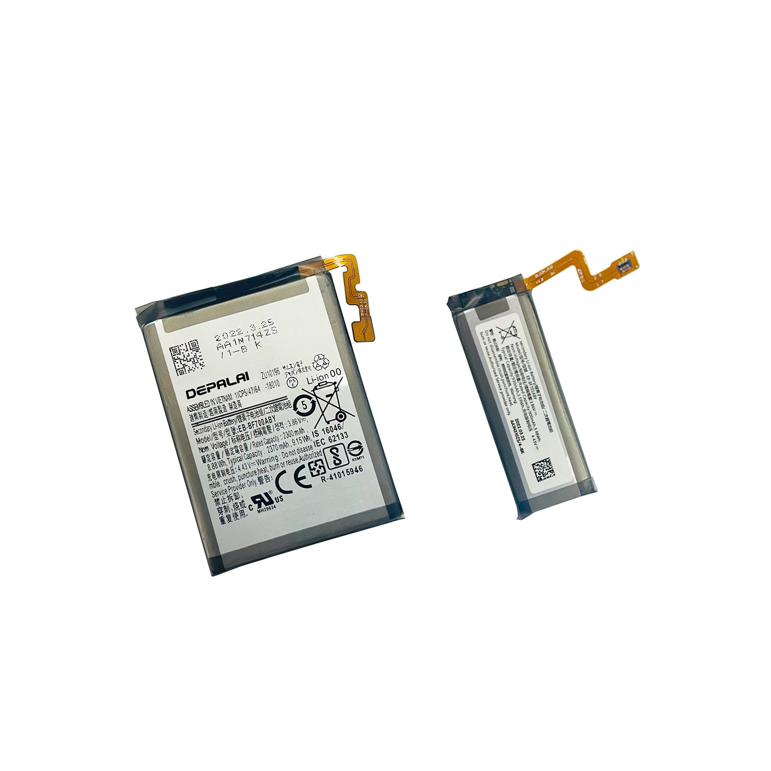 EB-BF700ABY适用于三星Z Flip EB-BF701ABY EB-BF707 BF708电池