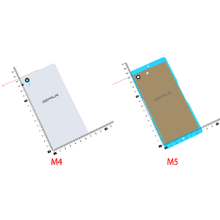 适用于索尼Xperia  M4 E2303 E2333 E2353 M5机壳后壳电池后盖