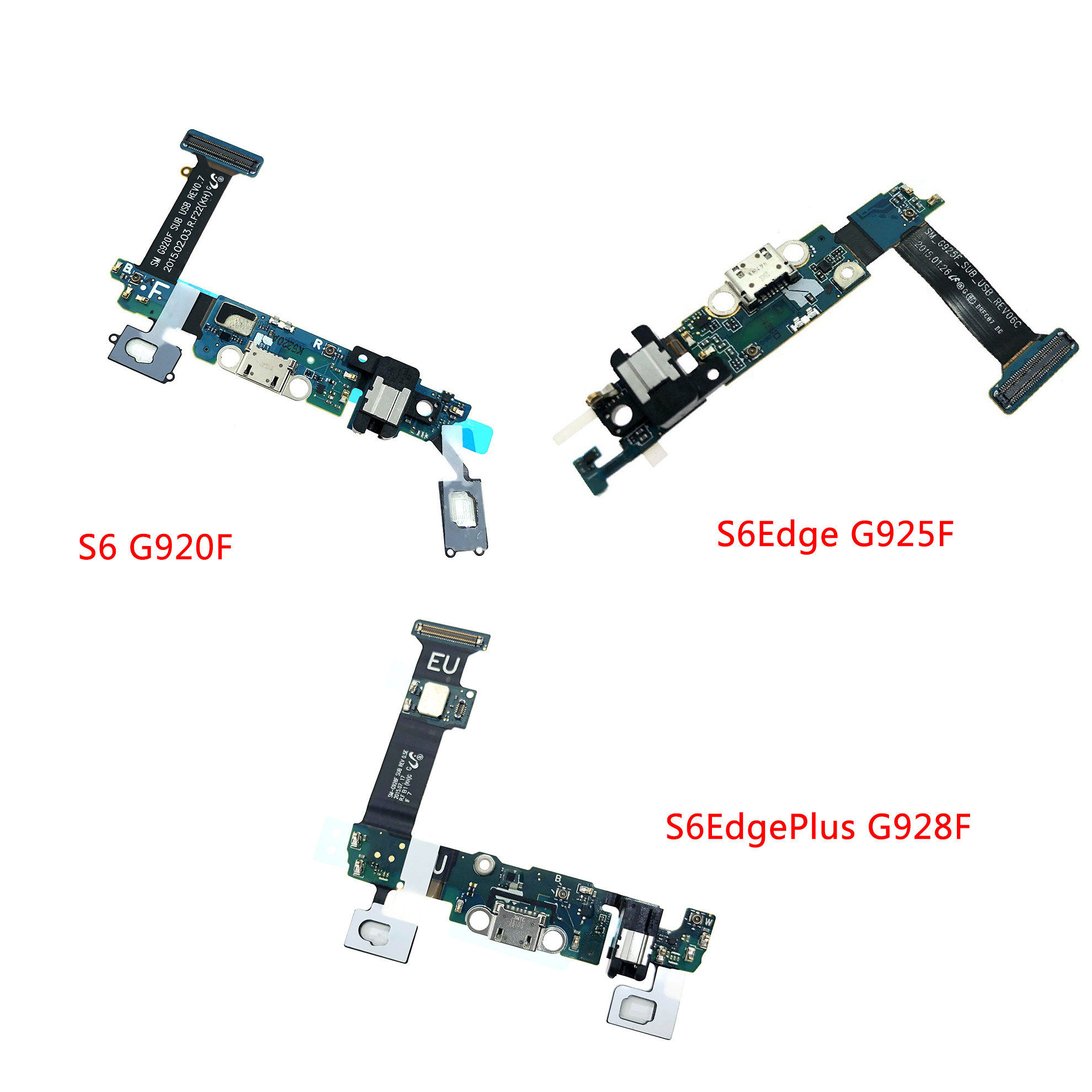 适用于三星 g925a g9200 g9280 s6edge plus g9250尾插排线充电口