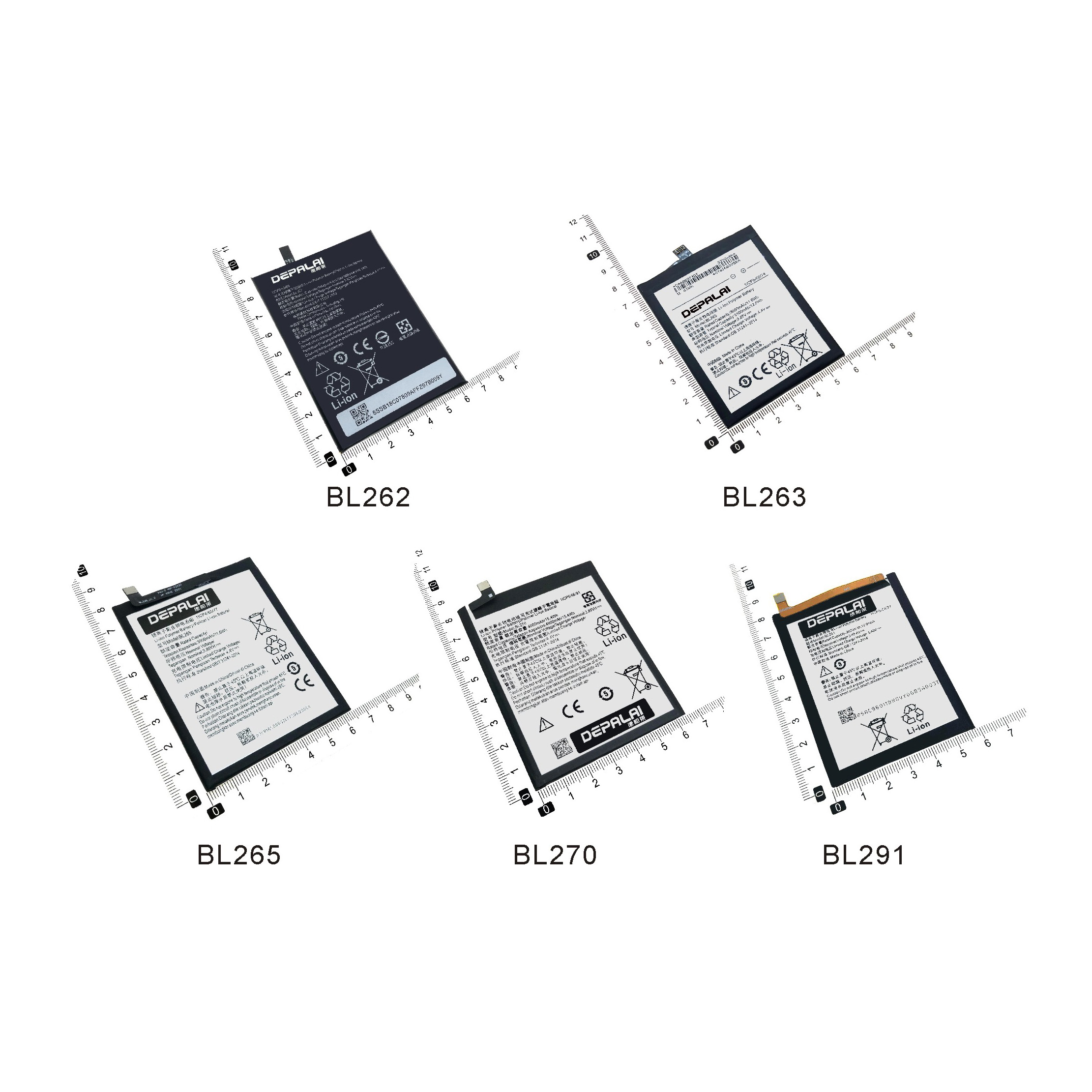 BL262 BL263 BL265 BL270适用联想A5 L18021 P2 Z2 XT1662 K6电池