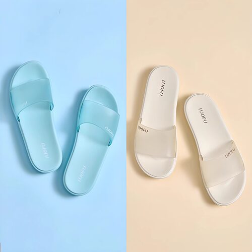 罗敷拖鞋女时尚居家外穿防滑凉拖
