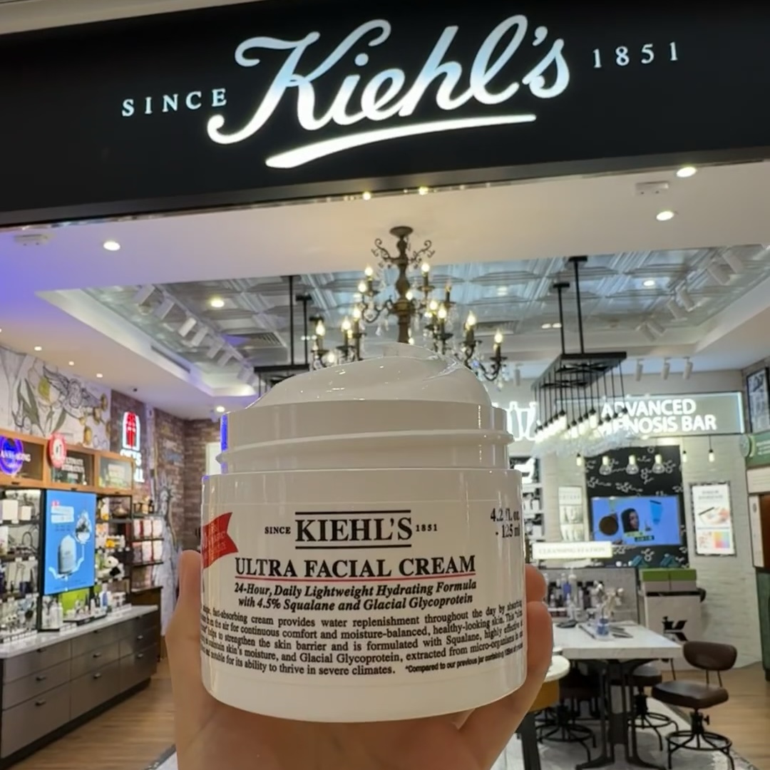 正品科颜氏高保湿面霜125ml角鲨烷深层补水保湿，锁水 湿润清爽霜