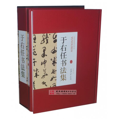 于右任书法集精装全两册 汕头大学出版社380正版局部书法全集书法作品集书法技巧书法入门名家书法于