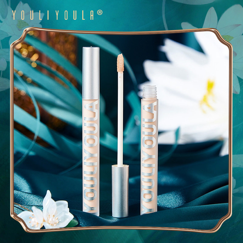 尤莉尤拉遮瑕粉底液修容黑眼圈痘印不脱妆防水遮瑕膏遮瑕棒持妆