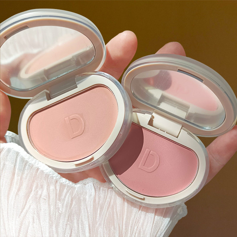 DAIMANPU单色蜜粉腮红 元气哑光显白裸色膨胀色牛奶粉胭脂彩妆