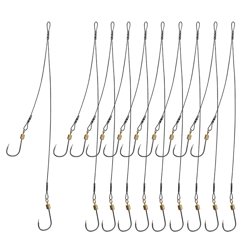 钢丝子线成品绑好7138号鱼钩