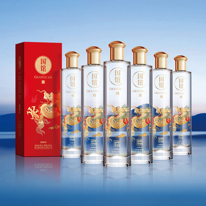 国馆品味浓香型白酒3842%vol