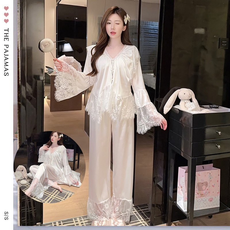 带胸垫性感睡衣套装2026新款纯欲