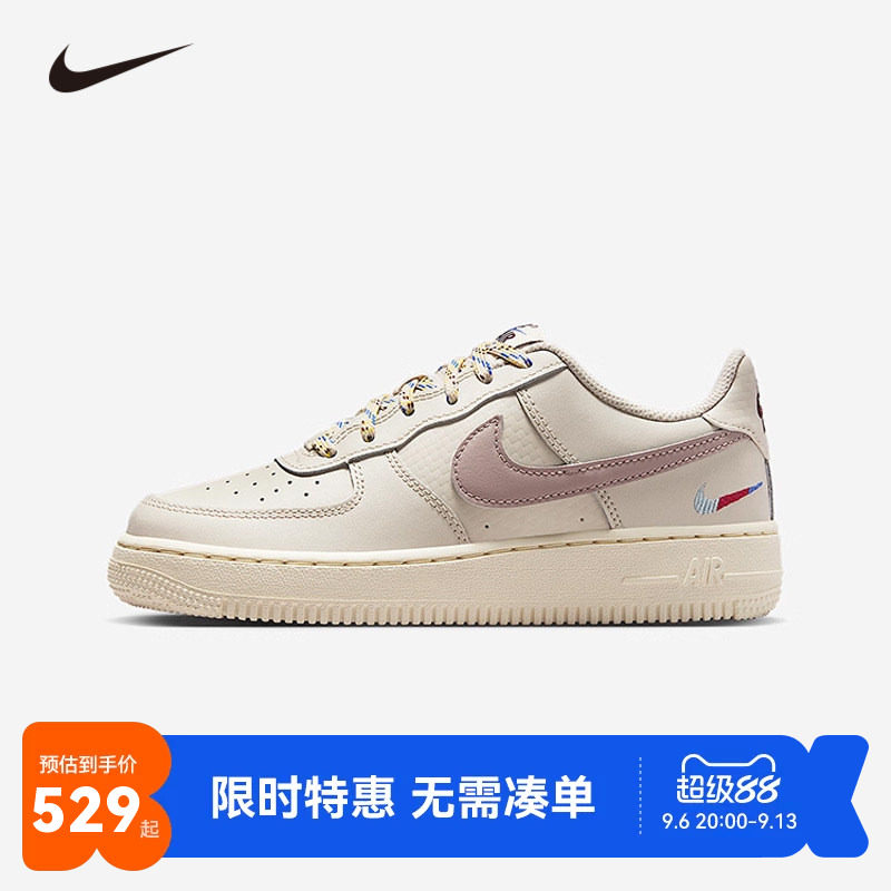 NIKE童鞋儿童板鞋男女童休闲运动鞋COUNT中大童鞋子潮HQ1907-100