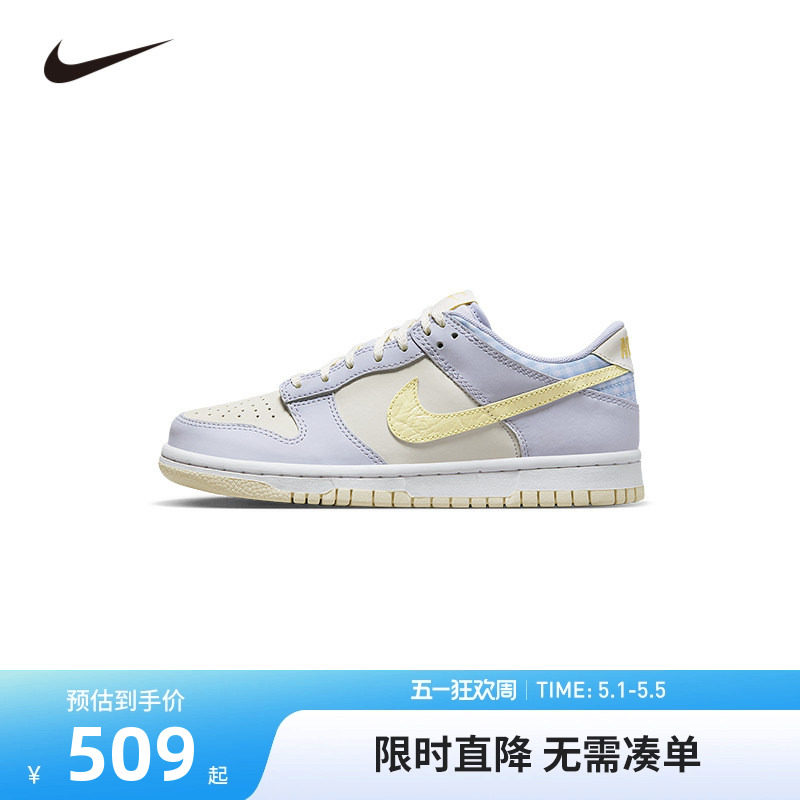 NIKE童鞋儿童板鞋男女童休闲运动鞋COUNT中大童鞋子潮FJ4641-536