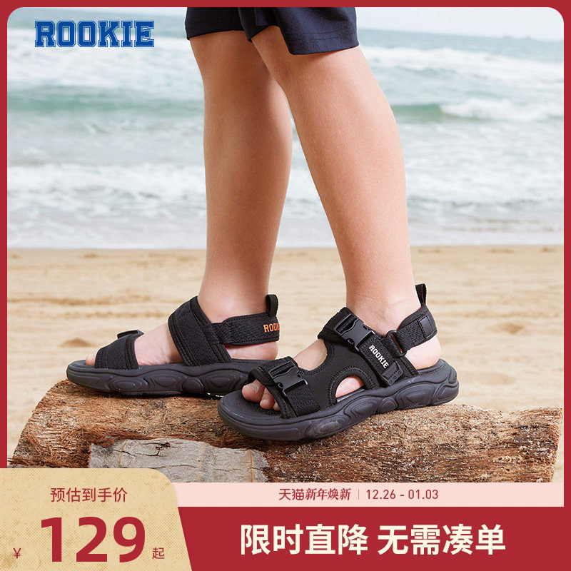 ROOKIE儿童鞋男童凉鞋透气夏季新款中大童鞋子沙滩鞋潮RK23