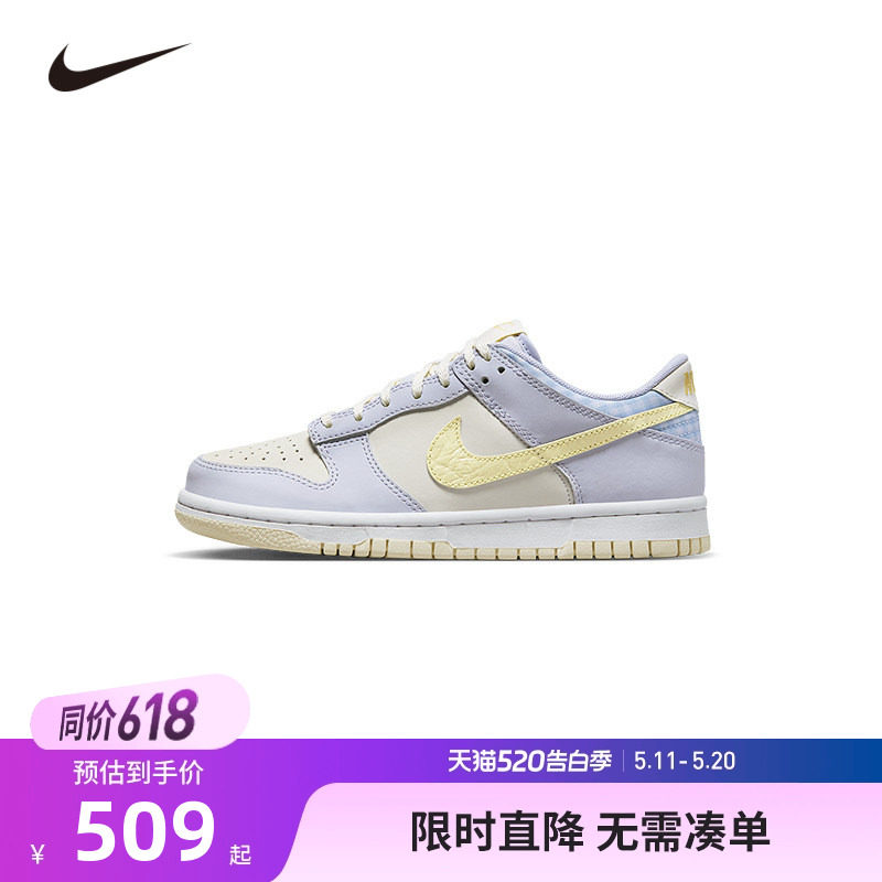 NIKE童鞋儿童板鞋男女童休闲运动鞋COUNT中大童鞋子潮FJ4641-536