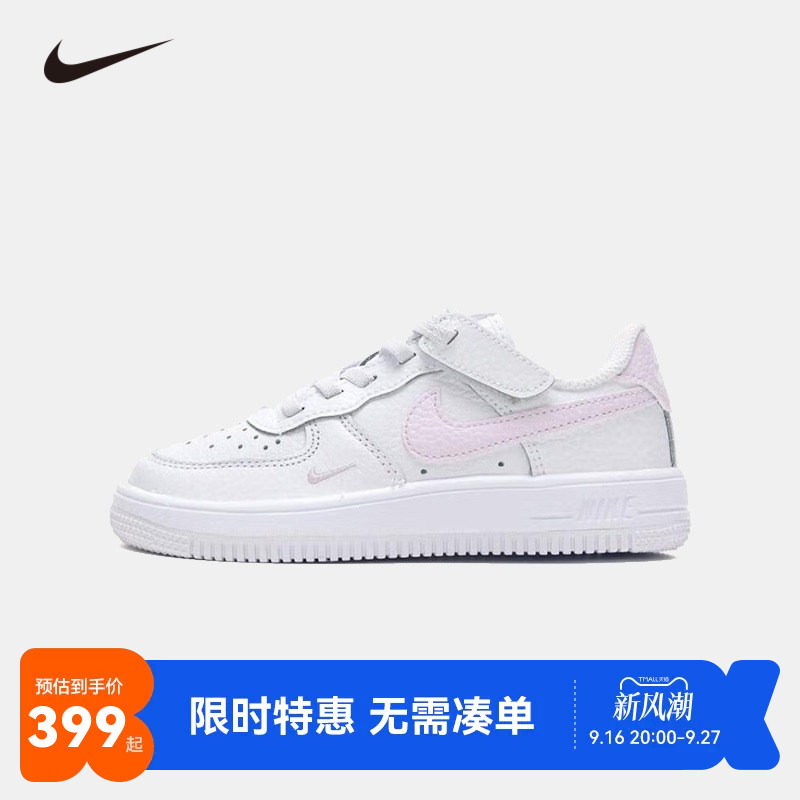 NIKE童鞋儿童板鞋女童休闲运动鞋COUNT中大童鞋子潮鞋II0760-100图片