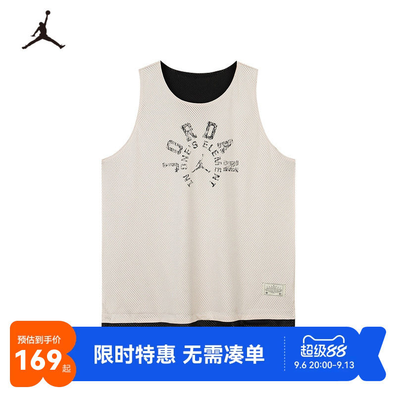 【双面穿】Jordan童装儿童背心男童篮球上衣夏季运动衣JD2512380图片