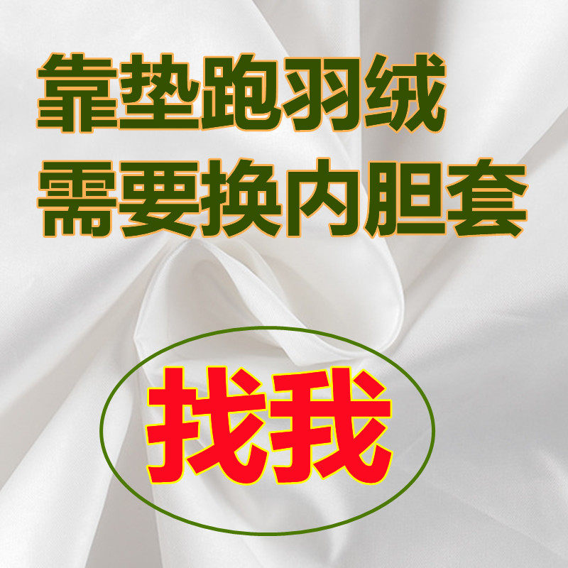 羽绒内胆内衬白布套防羽绒跑毛定做沙发内胆大尺寸鸭毛枕芯套子