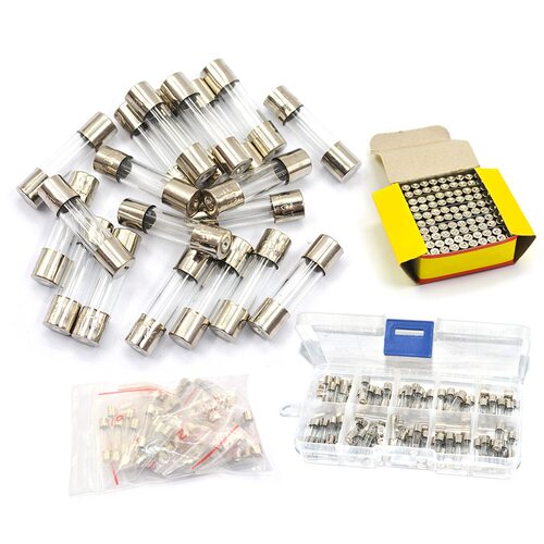 保险丝管5x20 玻璃保险管熔断器250V 1A 2A 3A 5A 6 10A20A15A 30