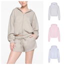 FLEECE 折扣现货 COTTON ZIP SKIMS美国代购 HOODIE连帽拉链卫衣