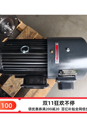 YX3VP-100S-4三相变频电机 1.5KW  盾构机高压清洗黑猫九久 YE3VP