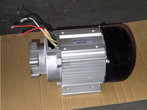 九久电机YY21-80/1.5Y220v-1760W 2800转单相电机铝机壳苏州黑猫