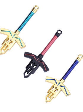 摩托车钥匙DIY改装命运之夜电动车机车春风凯越钱江石中剑钥匙柄