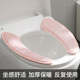 通用加绒坐便器 坐便套四季 马桶坐垫家用冬季 加厚毛绒马桶垫粘贴式