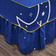 席梦思保护套床罩单件防尘防滑1.5米1.8m床围床套公主少女 床裙式