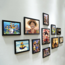 再见青春动画片龙珠海贼王火影合集创意挂墙海报照片墙组合相框