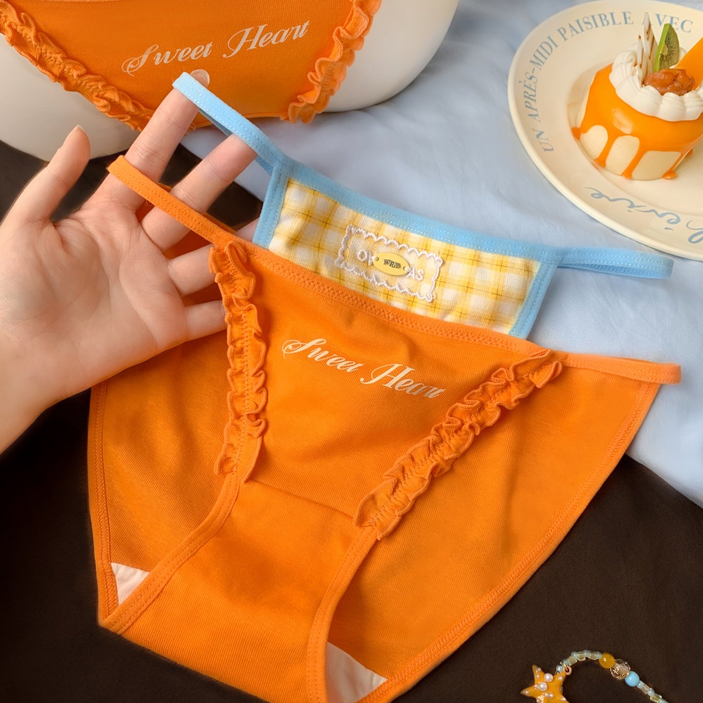 悠悠假日~女生透气纯棉内裤女2026新款女士柔软亲肤三角裤高级感