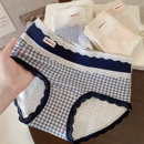 高级女士三角裤 柔格甜蕾 纯棉2026新款 女款 女生中腰透气舒适内裤