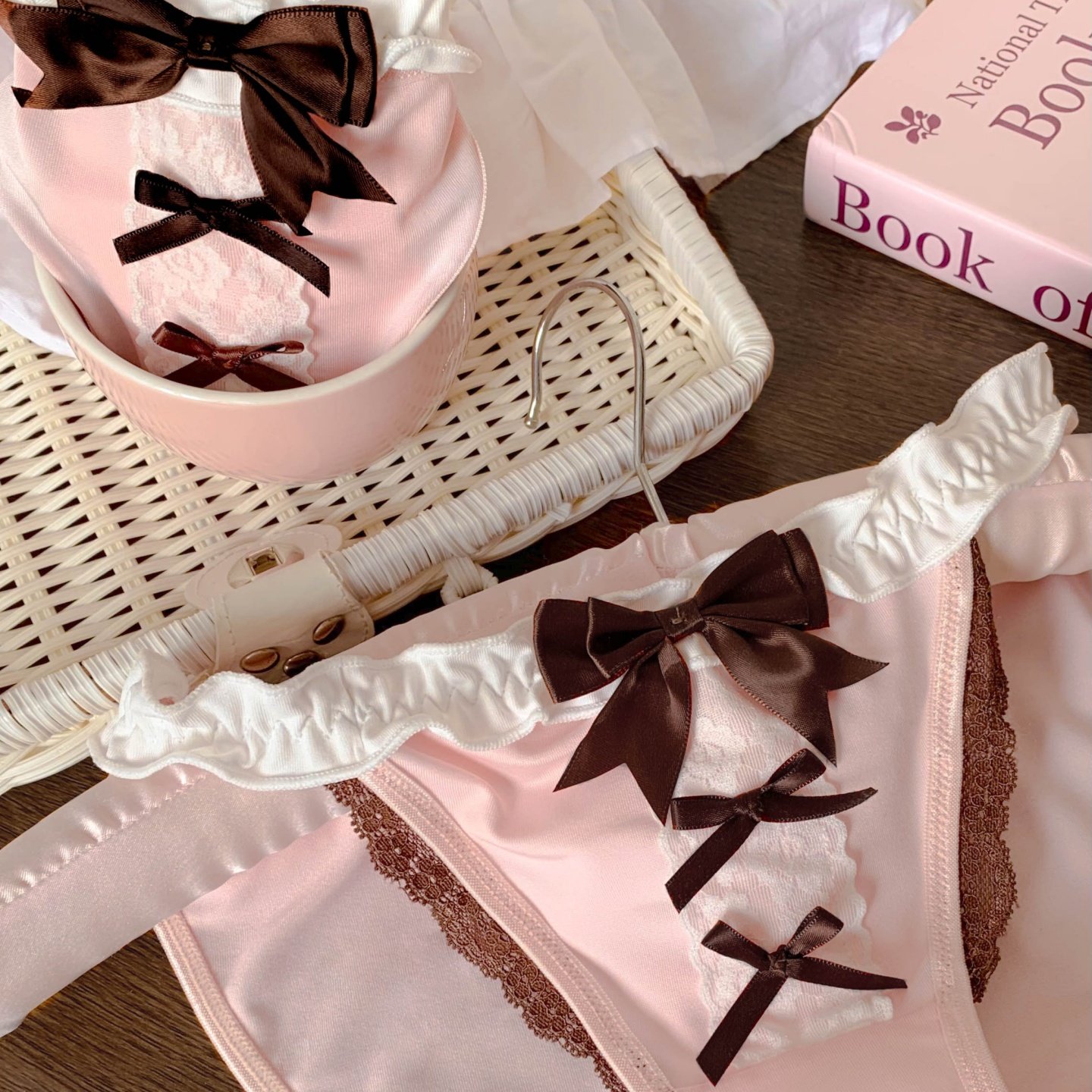 小甜崽  复古甜美纯欲高颜值内裤女生2026新款舒适透气中腰三角裤,女士内衣/男士内衣/家居服,女三角裤,淘宝优惠券,粉丝福利购,淘宝优惠卷