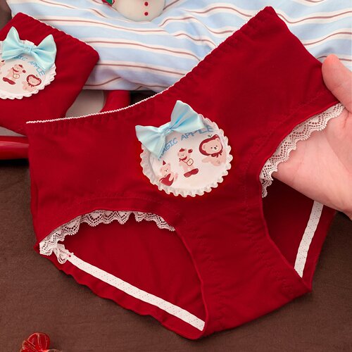 童趣可爱印花纯棉内内~