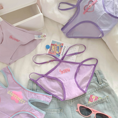 活力满满的元气少女内裤太会啦