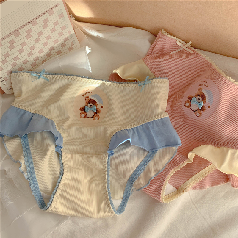 又甜又可爱的少女内裤谁心动啦~