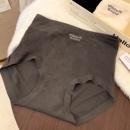 雾绒奶软~秋冬保暖女生高腰收腹磨毛内裤女款收腹提臀女士三角裤