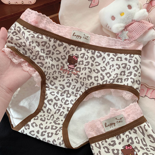 高颜值豹纹kt内内真的爱啦~