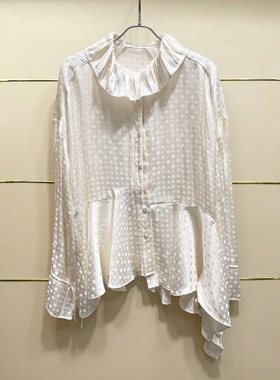 福现货正品25442C139134-250开1799冬叶边提花衬衫