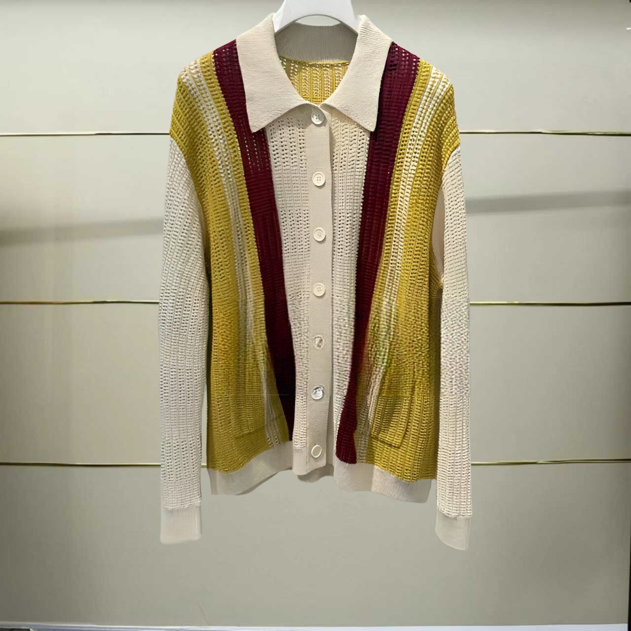 壹正品2025秋长袖针织开衫25352M411143-250提