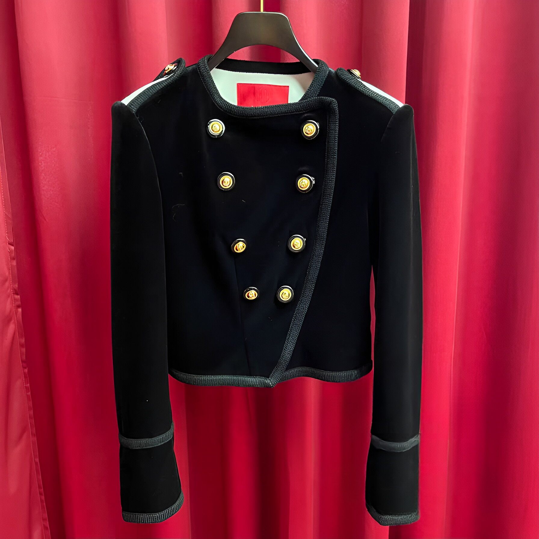 正品24秋 斯隆名门丝绒外套FF24Q31SC008-240,女装/女士精品,短外套,淘宝优惠券,粉丝福利购,淘宝优惠卷