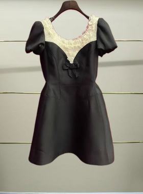 肆正品25夏洛可可风丝毛连衣裙LF25X02SO264-250