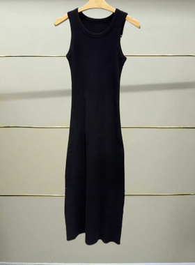 陆正品2025夏款无袖连衣裙5P6G10300-250h