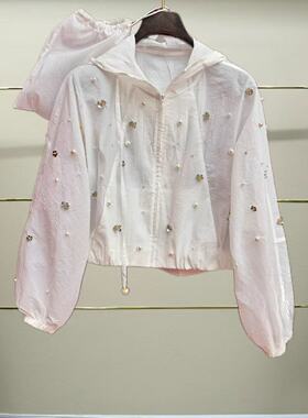 肆正品 25夏轻薄钉珠外套LF25X41SC258-250