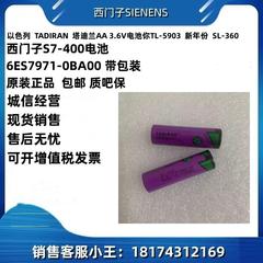 原装 SL-360 AA 3.6V S7-400 PLC锂电池6ES7971-0BA00