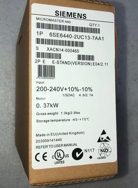 M440变频器全新6SE6440-2UC11/12/13/15/17-2AA1/5AA1/7AA1