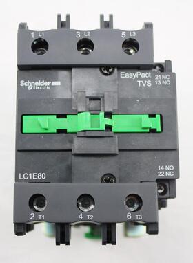 原装 施耐德 交流接触器 LC1E80M5N E型CJX2 220V 380V
